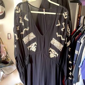 Free people sheer dress. Large